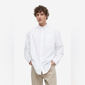 NWT H&M Mens The Oxford Shirt Button Down